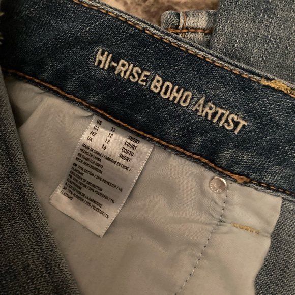 American Eagle boho artist jeans - Picture 3 of 4
